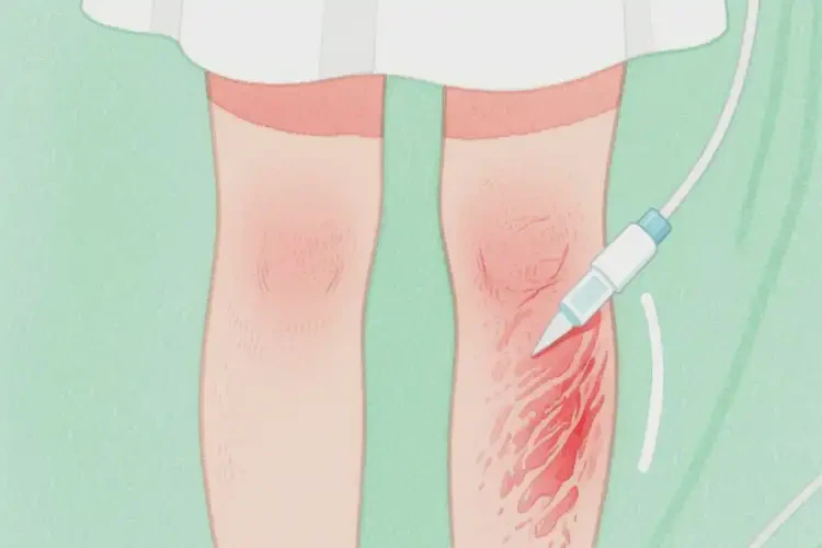 女生小腿上經(jīng)常起濕疹可不可以徹底自愈(圖1)