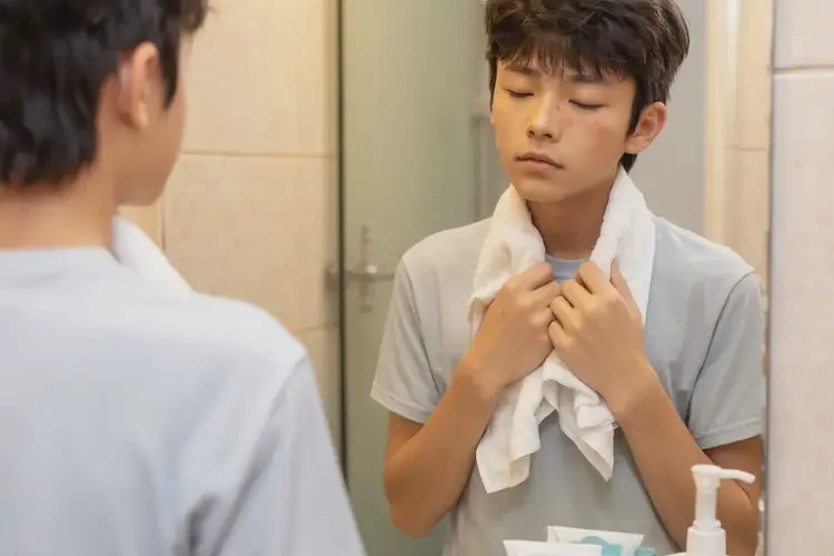 青少年脖子出濕疹可以徹底自愈嗎(圖2)