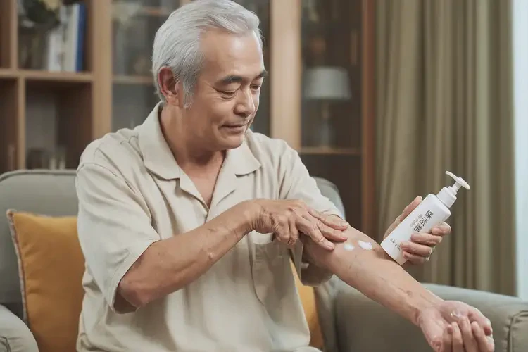 老年人肚子出現(xiàn)濕疹能徹底自愈嗎(圖2)