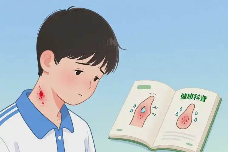 中學(xué)生脖子上容易起濕疹能靠自己自愈嗎(圖4)