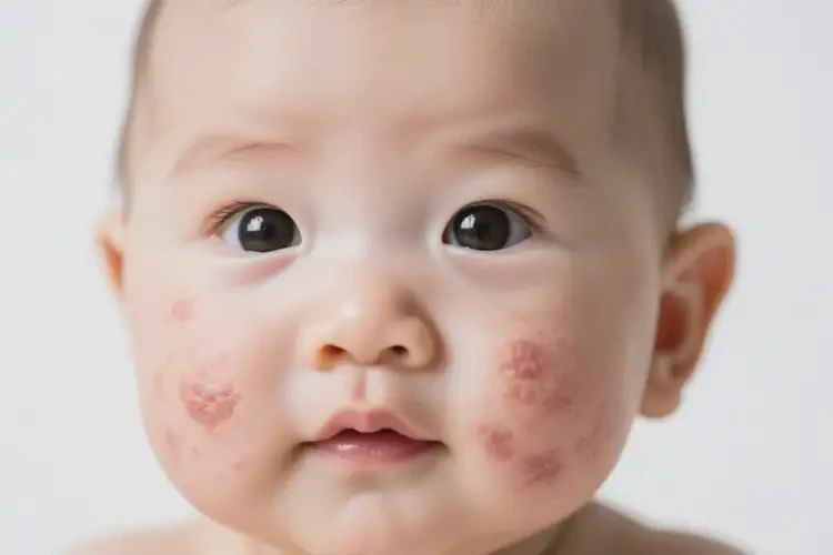 新生兒面部經(jīng)常長濕疹能徹底自愈嗎(圖4)