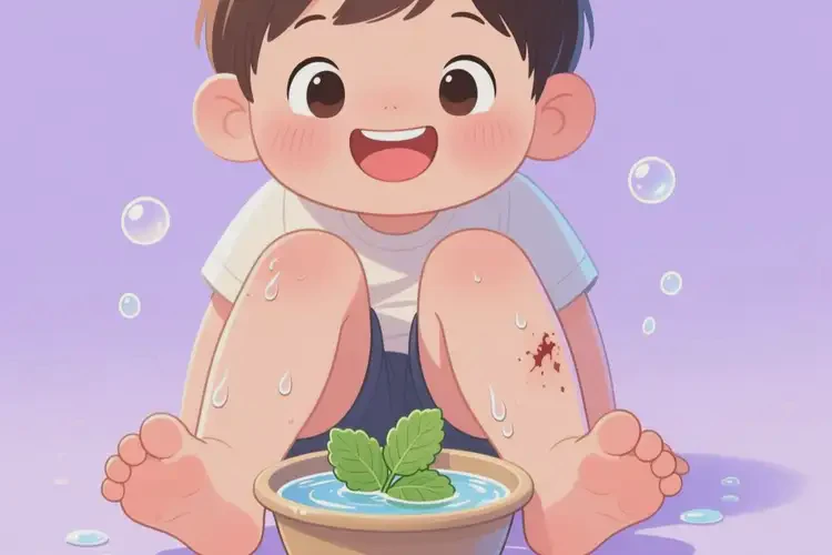 少兒小腿容易起濕疹可以徹底自愈嗎(圖1)