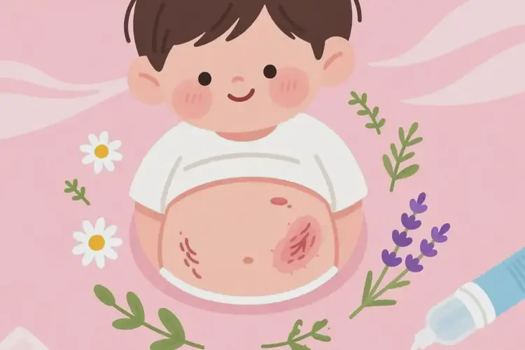 幼兒肚子出現(xiàn)濕疹能徹底自愈嗎(圖2)