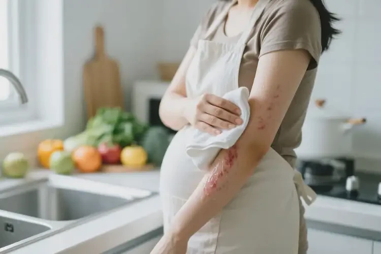 產婦手臂起濕疹能夠徹底治愈嗎(圖2)