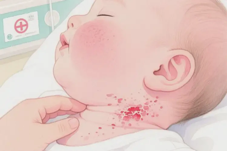 幼儿脖子经常长湿疹不管它会自己好吗(图4)