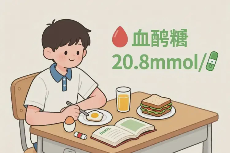 青少年早餐血糖20點8是糖尿病嗎(圖2)