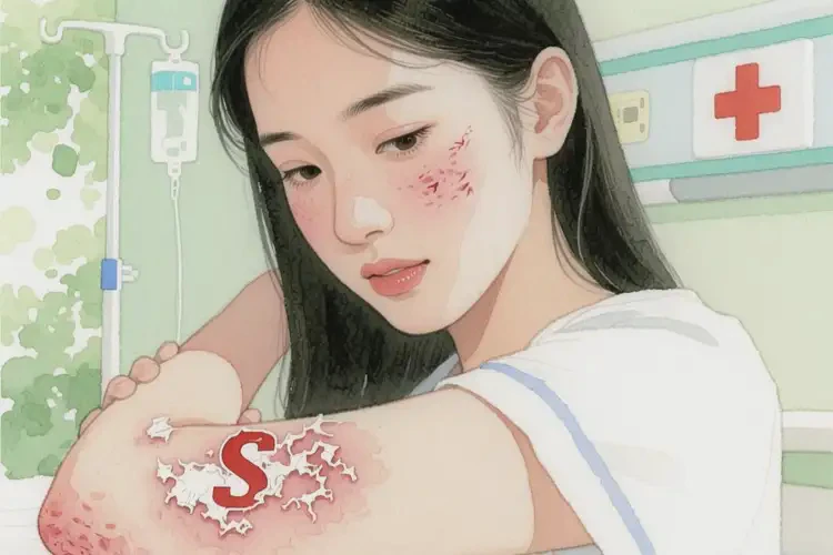 女生身上長濕疹不管它會自己好嗎(圖2)