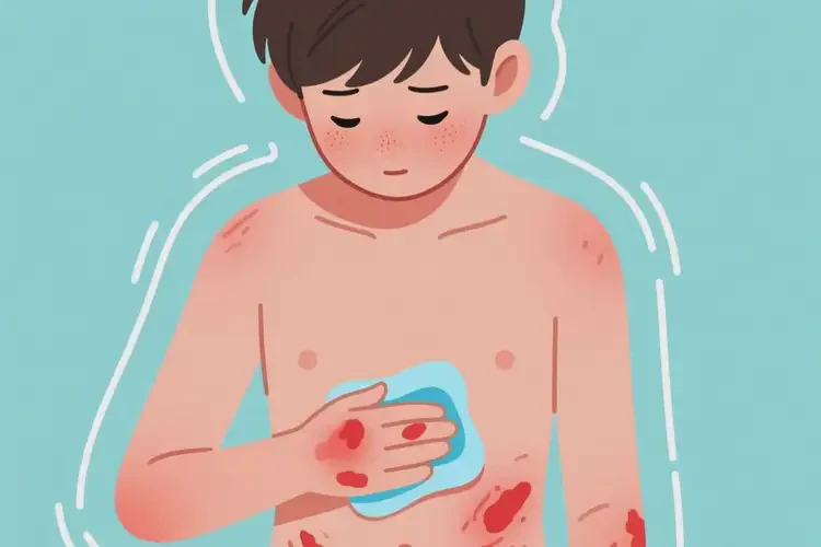 青少年肚子經(jīng)常長濕疹能夠徹底治愈嗎(圖1)