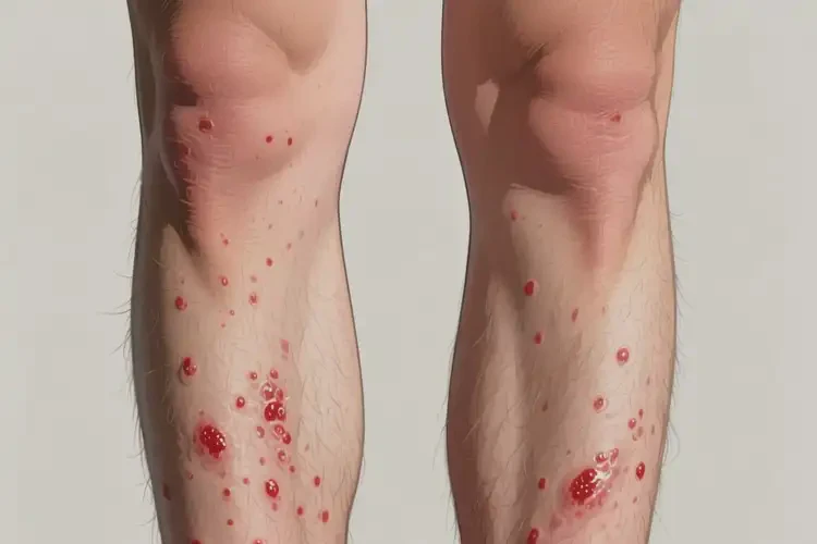 青年人小腿上出現(xiàn)濕疹不管它會(huì)自己痊愈嗎(圖3)