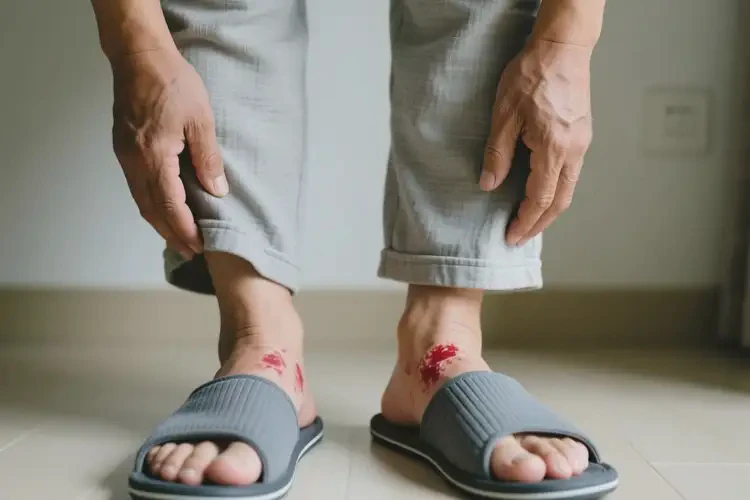 男人腳上長(zhǎng)濕疹不管它會(huì)自己好嗎(圖3)