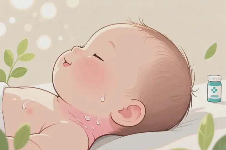 嬰兒脖子上出現(xiàn)濕疹能徹底自愈嗎(圖3)