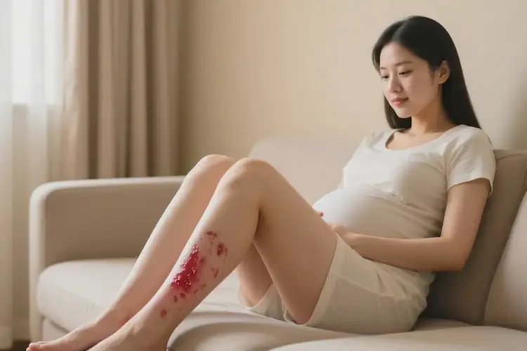 產(chǎn)婦小腿上有濕疹不管它會自己痊愈嗎(圖4)