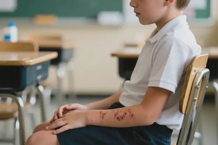 中學生手上長濕疹不管它會自己好嗎(圖2)