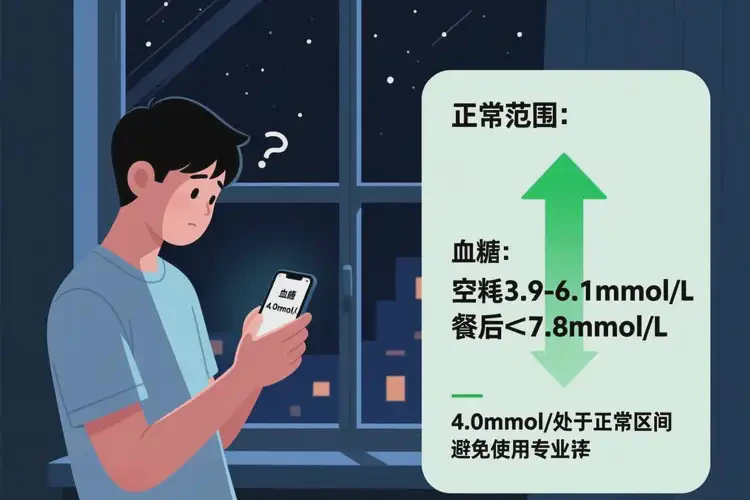 男人晚上血糖4點0是糖尿病嗎(圖3)
