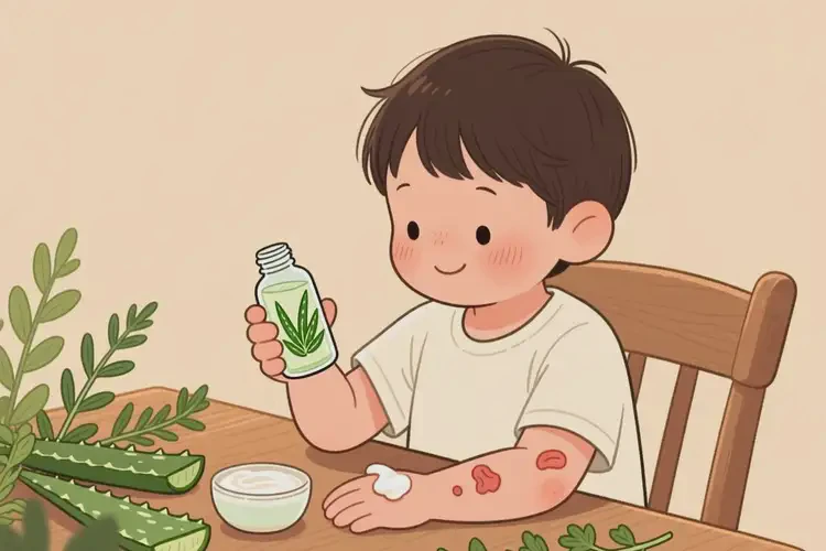 少兒全身出現(xiàn)濕疹能靠自己自愈嗎(圖3)