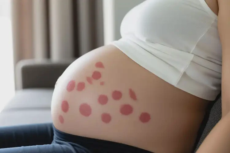 孕婦肚子上長(zhǎng)濕疹能徹底自愈嗎(圖1)