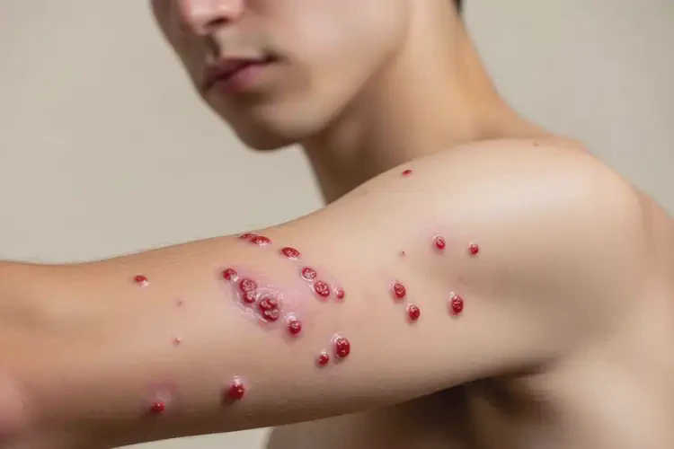 男生手臂上起濕疹能徹底自愈嗎(圖3)