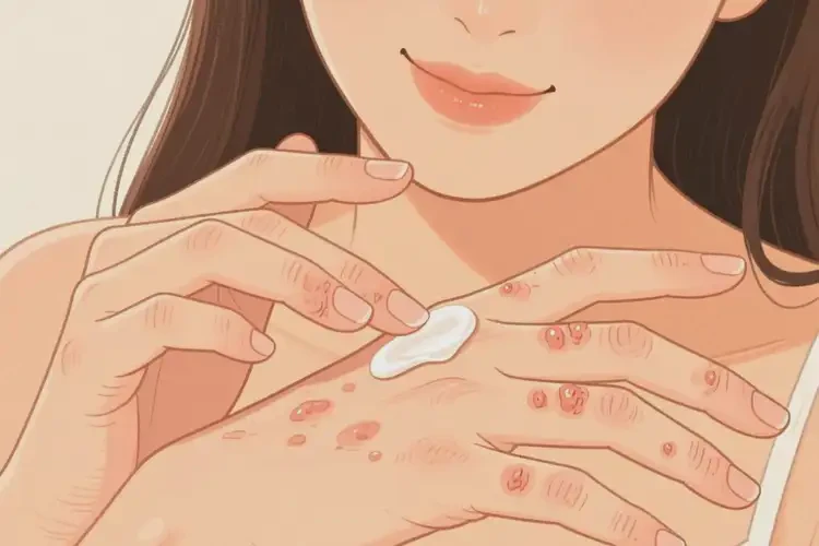 女人手上偶爾長(zhǎng)濕疹不管它會(huì)自己好嗎(圖3)