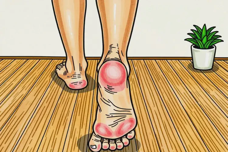 女生腳上起濕疹不管它會(huì)自己好嗎(圖1)