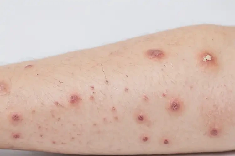 寶寶大腿出現(xiàn)濕疹可以徹底自愈嗎(圖3)