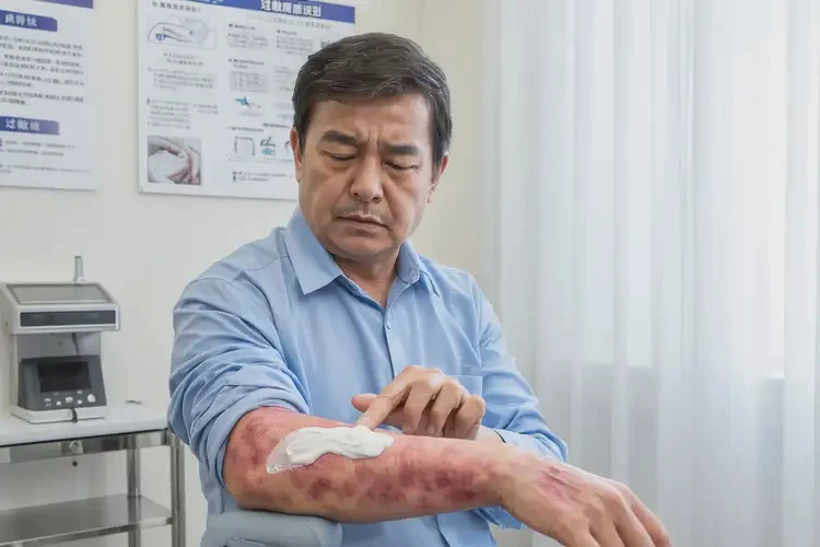 男性手臂上長濕疹能徹底自愈嗎(圖3)