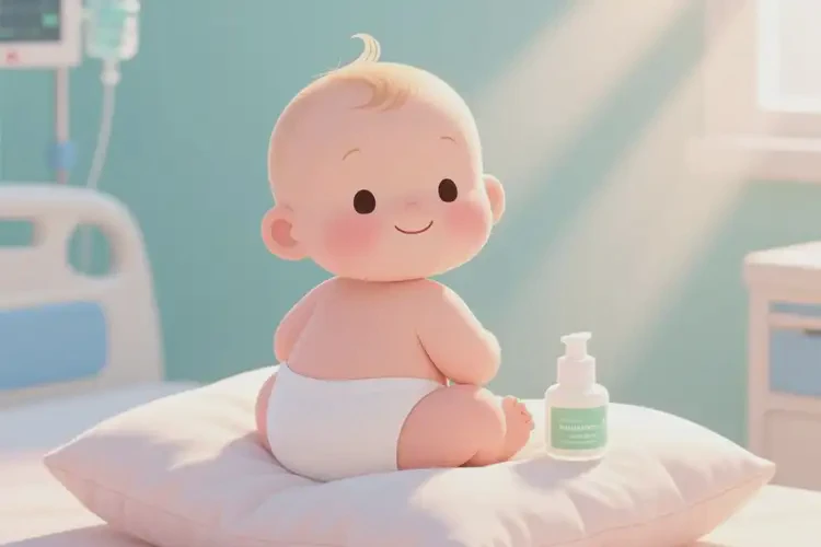 兒童屁股上偶爾起濕疹能靠自己自愈嗎(圖1)