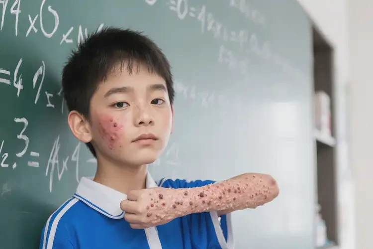 小學(xué)生全身起濕疹能不能徹底自愈(圖4)