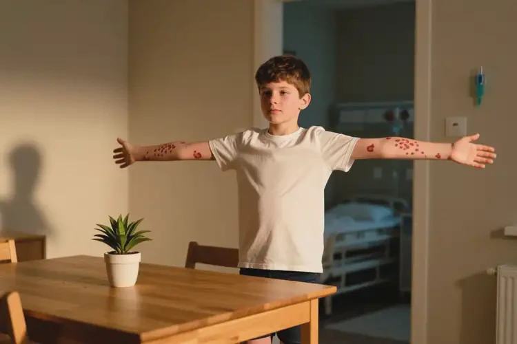 青少年四肢长湿疹不管它会自己痊愈吗(图2)