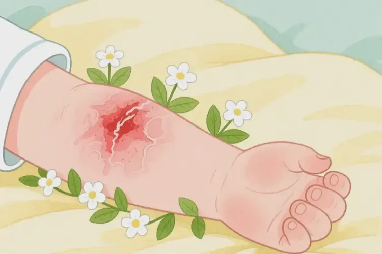 幼儿手臂偶尔长湿疹可不可以彻底自愈(图3)