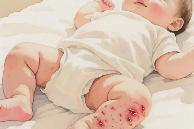 幼兒屁股上經(jīng)常起濕疹能靠自己自愈嗎(圖1)
