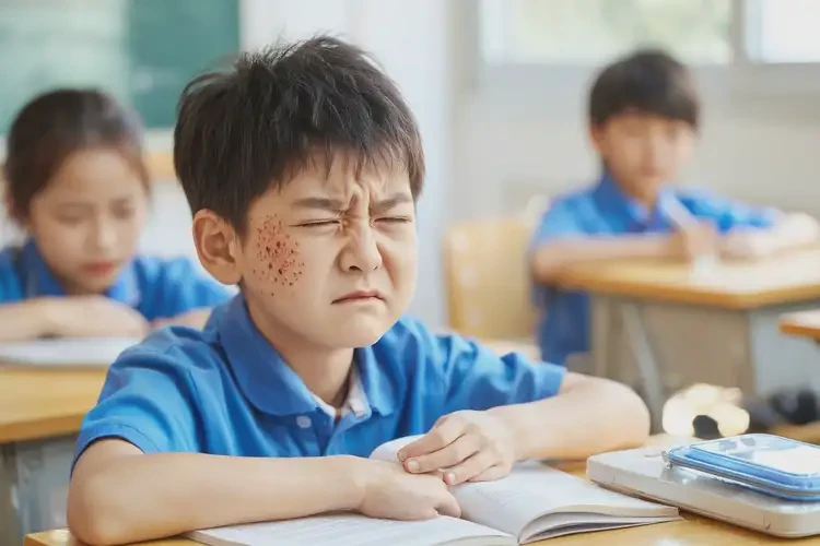 小學生屁股上容易長濕疹可不可以徹底自愈(圖4)