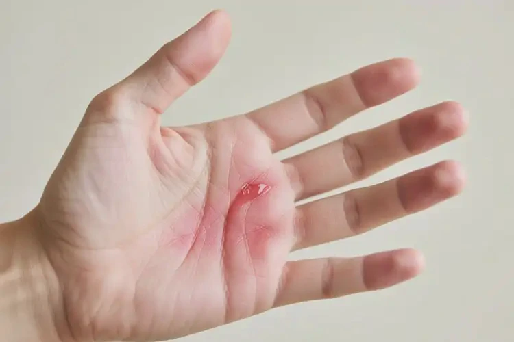 男生手上起濕疹能靠自己自愈嗎(圖3)