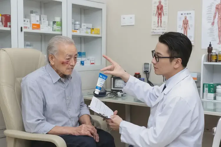 老年人臉上容易長濕疹能靠自己自愈嗎(圖1)