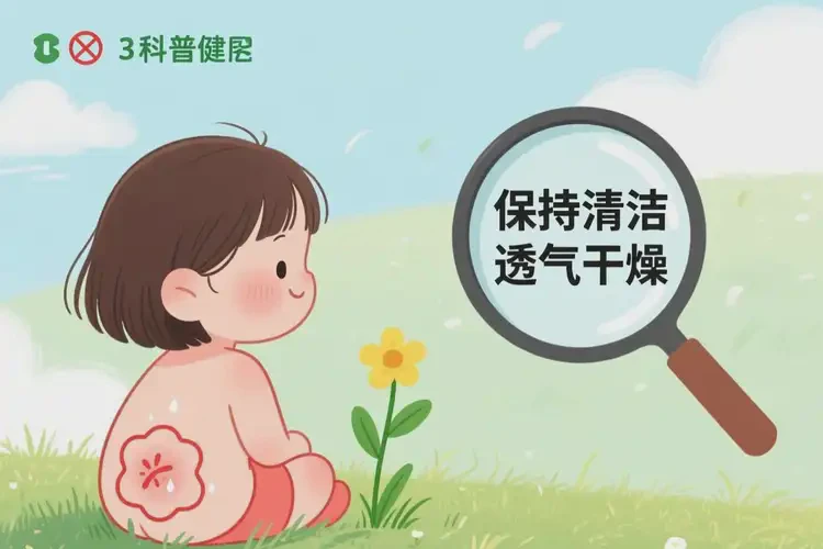 少兒肛周起濕疹能徹底自愈嗎(圖3)