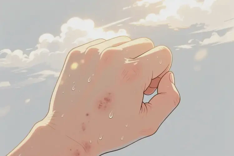 青少年手上長(zhǎng)濕疹能靠自己自愈嗎(圖1)