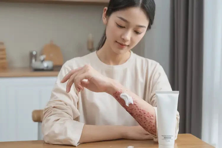 男人手臂經(jīng)常起濕疹能夠徹底治愈嗎(圖2)