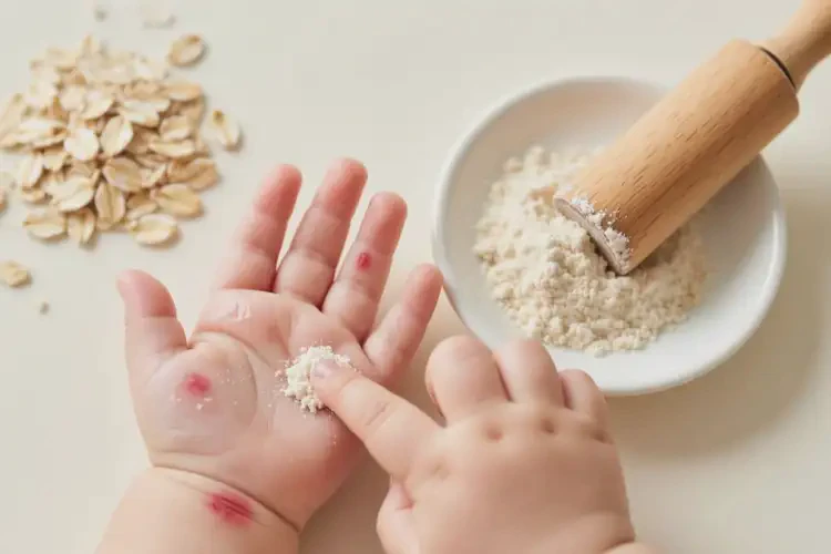 嬰幼兒手上出濕疹可不可以徹底自愈(圖2)