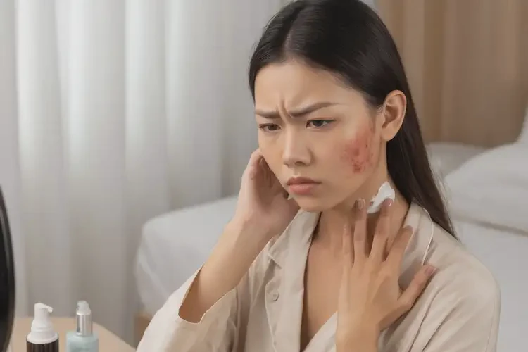 女性脖子上经常起湿疹不管它会自己痊愈吗(图3)