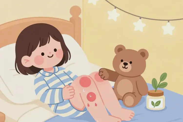 兒童大腿上經(jīng)常長(zhǎng)濕疹可不可以徹底自愈(圖1)