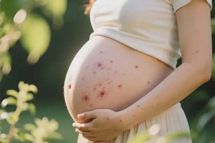 孕婦肚子上容易起濕疹能夠徹底治愈嗎(圖1)