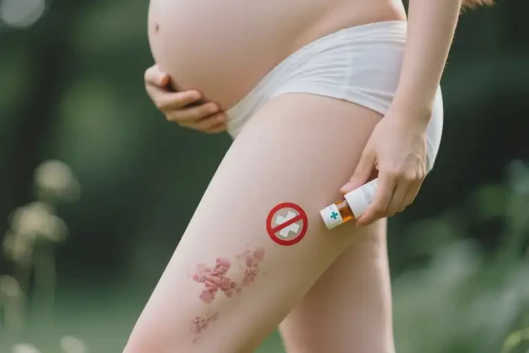 產(chǎn)婦大腿上容易長濕疹不管它會(huì)自己好嗎(圖2)