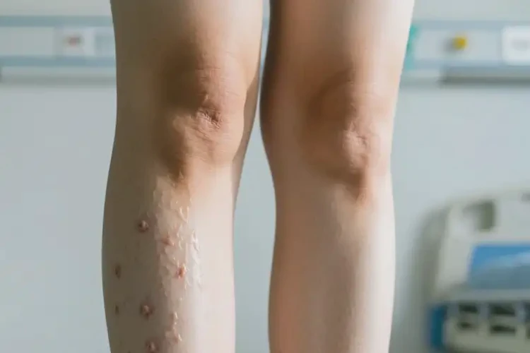 女人小腿長濕疹能徹底自愈嗎(圖4)