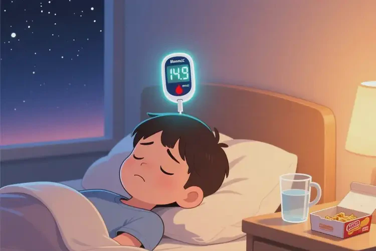 青少年睡前血糖14(圖1)