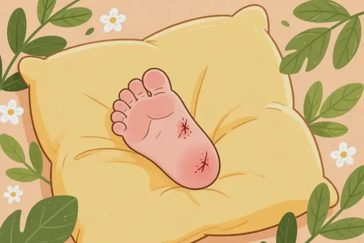 嬰幼兒腳上有濕疹可以徹底自愈嗎(圖3)