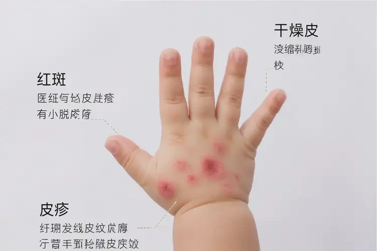 孩子手上起濕疹可以徹底自愈嗎(圖4)
