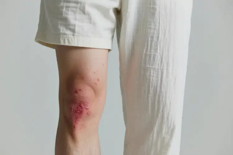 男人大腿偶爾起濕疹不管它會自己好嗎(圖4)