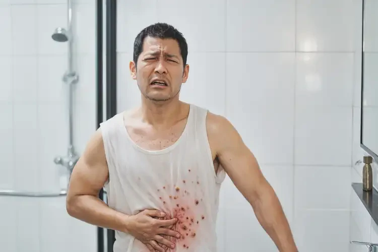 男人肚子上起湿疹能彻底自愈吗(图4)