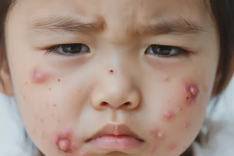 小孩脸上经常长湿疹能靠自己自愈吗(图4)