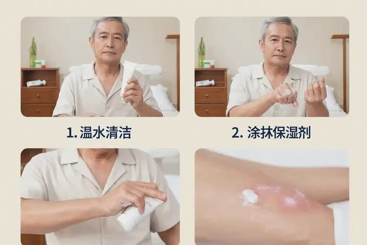 老人脖子出現(xiàn)濕疹不管它會(huì)自己自愈嗎(圖2)