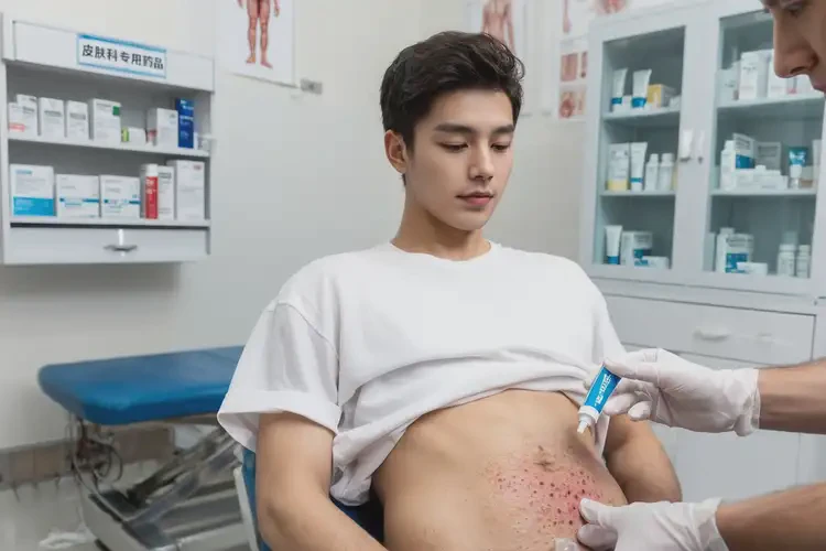 青年人肚子上出濕疹不管它會自己自愈嗎(圖3)